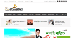 Desktop Screenshot of lawsnlawyers.com